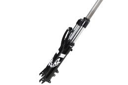 Вилка GRINZ ES 245 AMS 26"* 1.1\8"ход 80мм, пружинная, предварительное сжатие, сталь,безрезьбовая, 2,55кг, черно-белая Вилка GRINZ ES 245 AMS 26"* 1.1\8"ход 80мм, пружинная, предварительное сжатие, сталь,безрезьбовая, 2,55кг, черно-белая