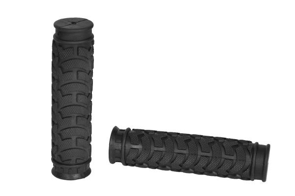 Грипсы MTB JK1910, 120мм, резина, черные